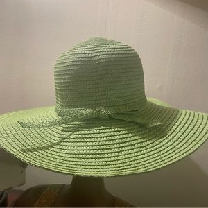 Cappelli StraWorld Green straw hat